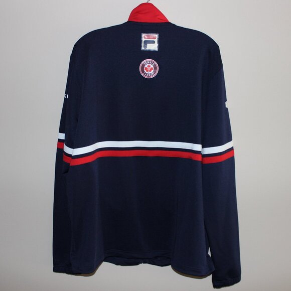 3/$55❤️new official TENNIS CANADA National Bank Open Fila Cup Track Top Jacket - Picture 10 of 10